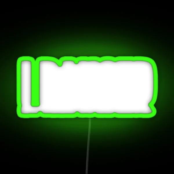 I Paused My Game To Be Here RGB Neon Sign