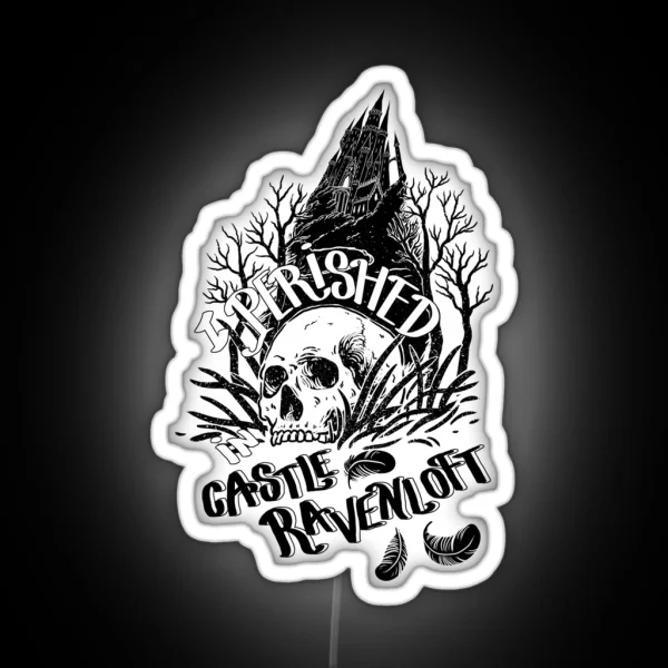 I Perished In Castle Ravenloft RGB Neon Sign