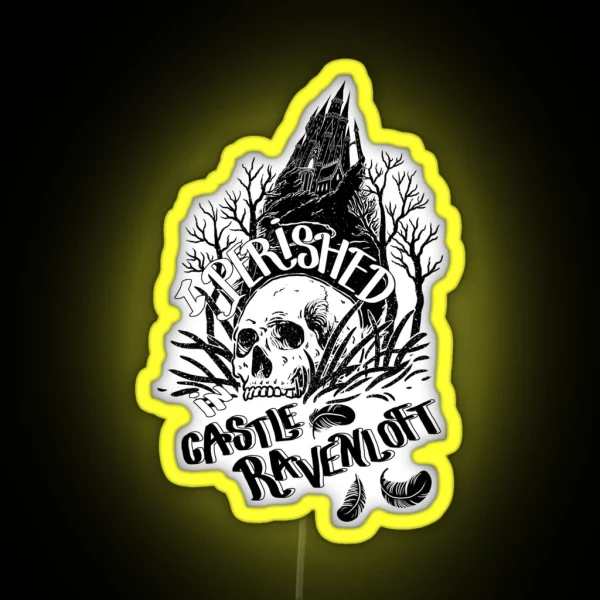 I Perished In Castle Ravenloft RGB Neon Sign