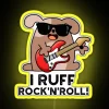 I Ruff Rock And Roll Funny Dog Puns RGB Neon Sign - Image 6