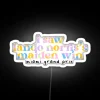 I Saw Lando Norris S Maiden Win RGB Neon Sign