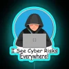 I See Cyber Risks Everywhere Cyber Security Programmer Coder RGB Neon Sign