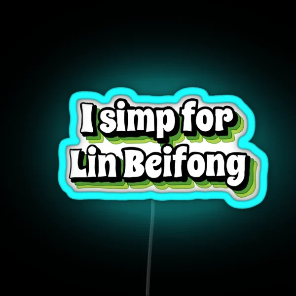 I Simp For Lin Beifong RGB Neon Sign