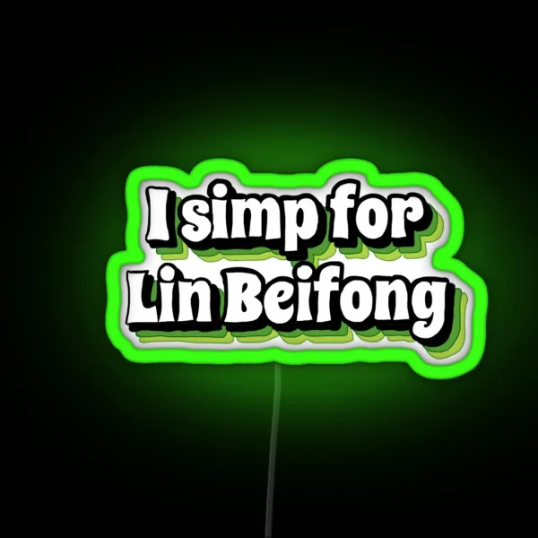 I Simp For Lin Beifong RGB Neon Sign