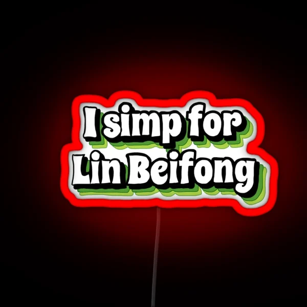 I Simp For Lin Beifong RGB Neon Sign