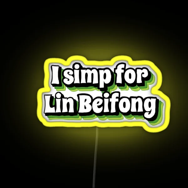 I Simp For Lin Beifong RGB Neon Sign