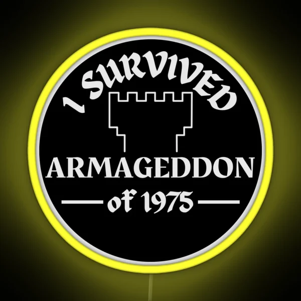 I Survived Armageddon Of 1975 Exjw Watchtower RGB Neon Sign