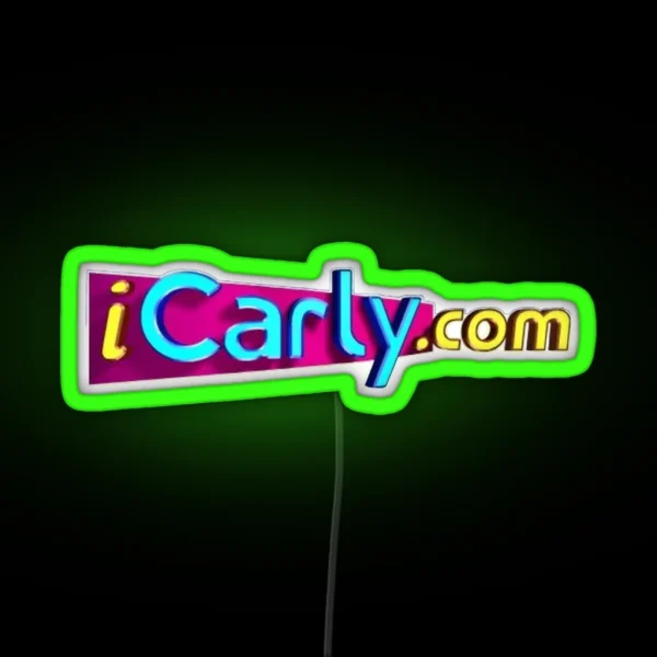 Icarly Com RGB Neon Sign