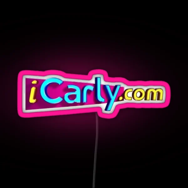 Icarly Com RGB Neon Sign