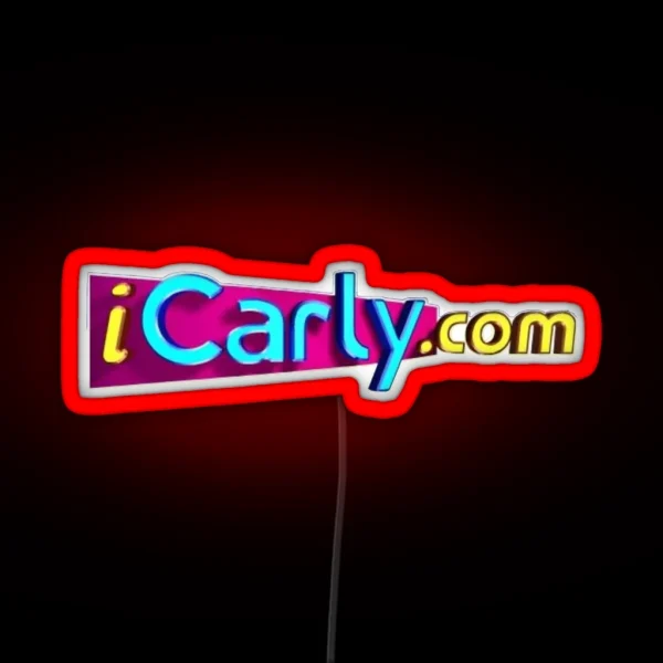 Icarly Com RGB Neon Sign