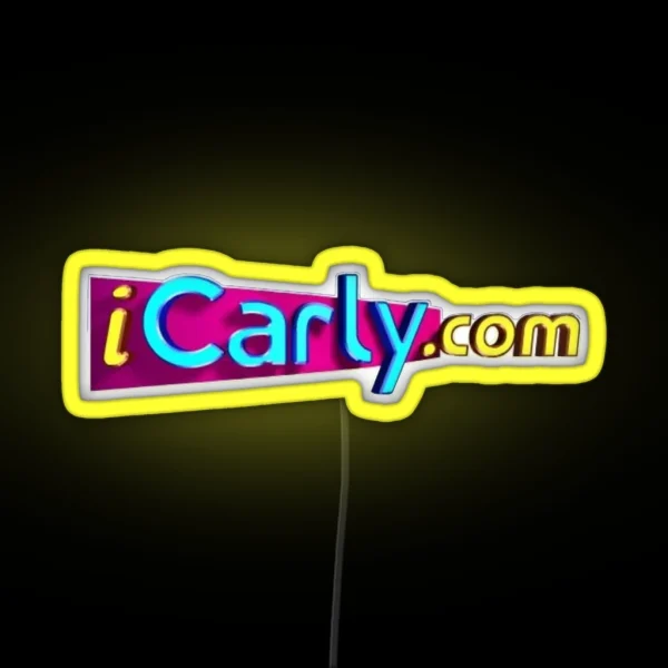 Icarly Com RGB Neon Sign