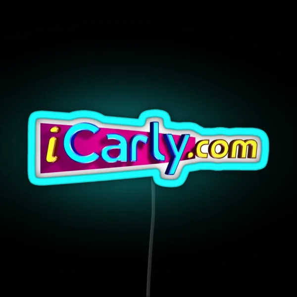 Icarly Merch RGB Neon Sign