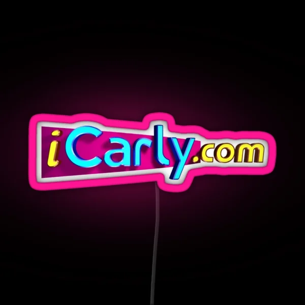 Icarly Merch RGB Neon Sign