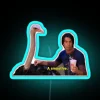 Icarly Spencer Holding A Smoothie RGB Neon Sign - Image 2