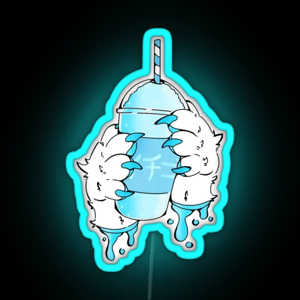 Ice Cold Slushie RGB Neon Sign