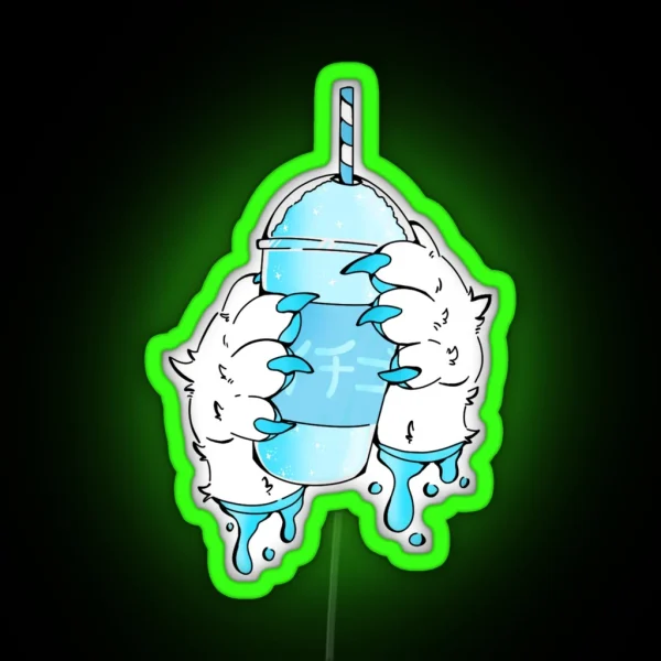 Ice Cold Slushie RGB Neon Sign
