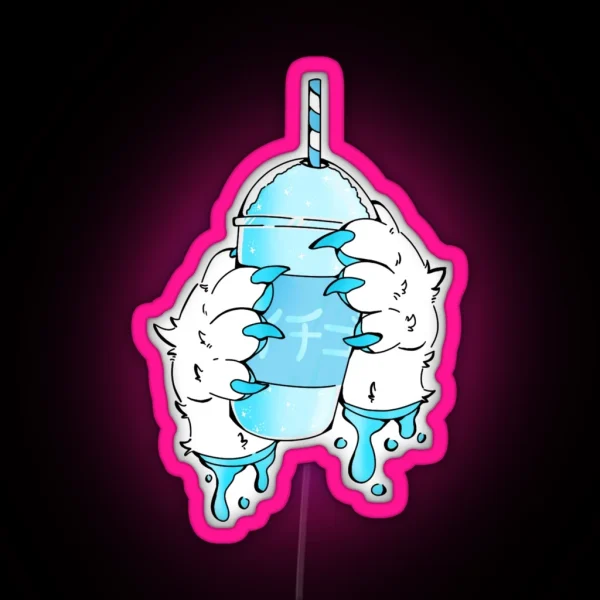 Ice Cold Slushie RGB Neon Sign