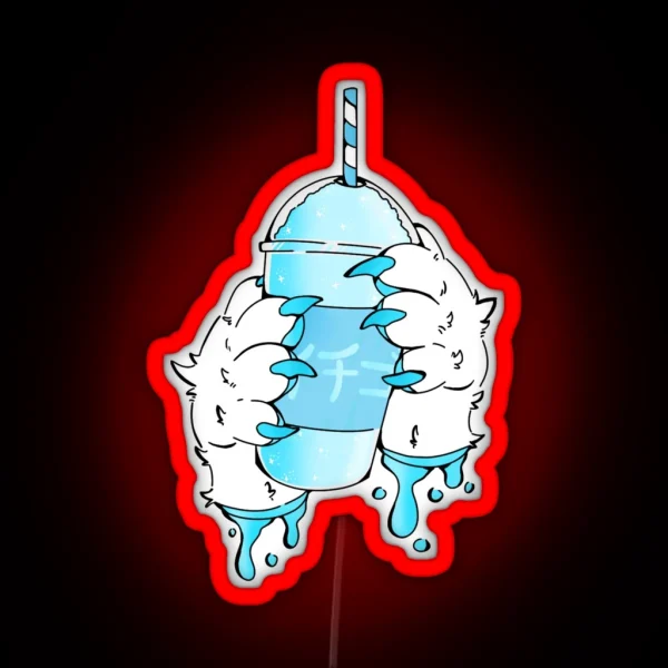 Ice Cold Slushie RGB Neon Sign