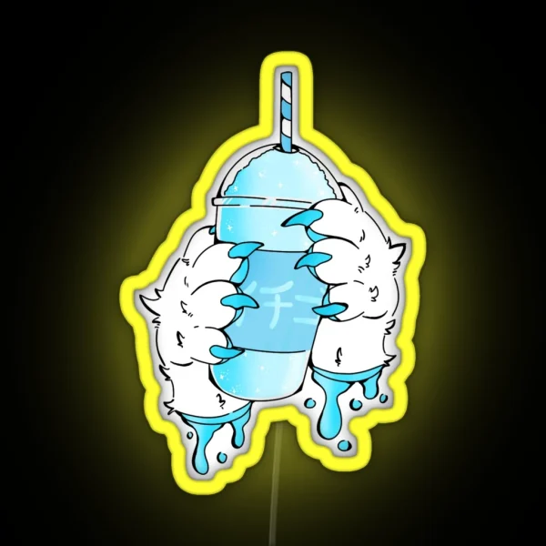 Ice Cold Slushie RGB Neon Sign
