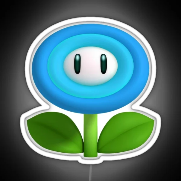 Ice Flower RGB Neon Sign