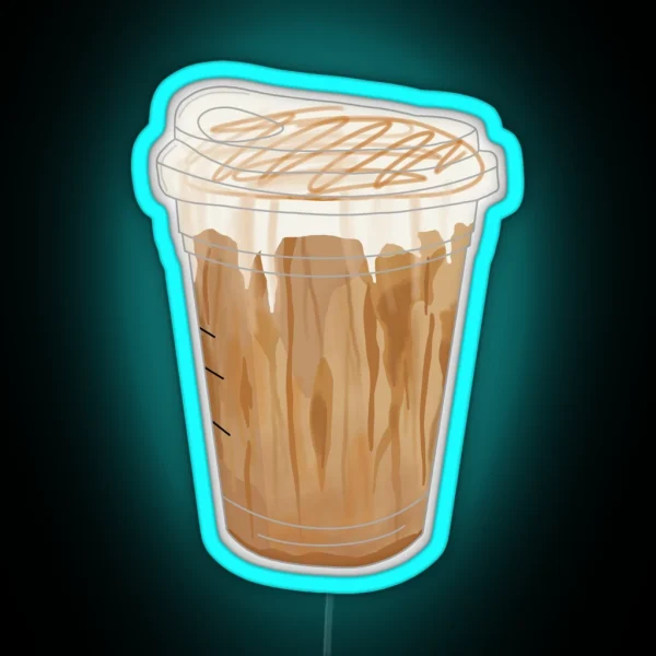 Iced Caramel RGB Neon Sign