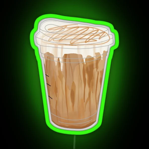 Iced Caramel RGB Neon Sign