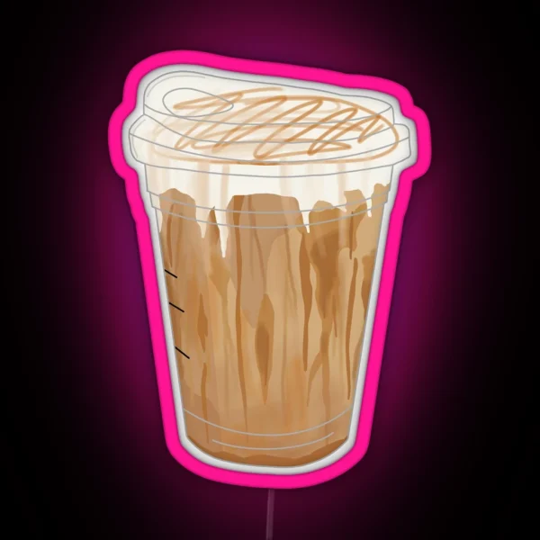Iced Caramel RGB Neon Sign