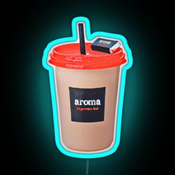 Iced Coffee Israel RGB Neon Sign