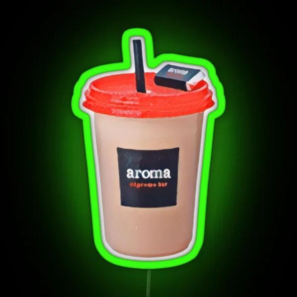 Iced Coffee Israel RGB Neon Sign