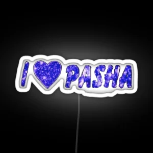 Ich Liebe Pashanim Logo RGB Neon Sign