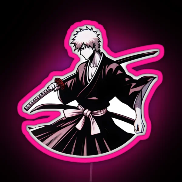 Ichigo Bleach RGB Neon Sign