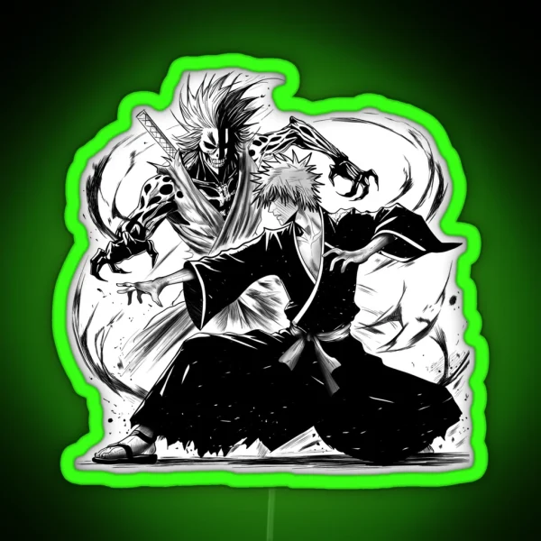 Ichigo Kurosaki RGB Neon Sign