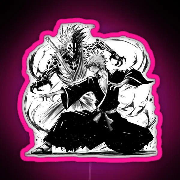 Ichigo Kurosaki RGB Neon Sign