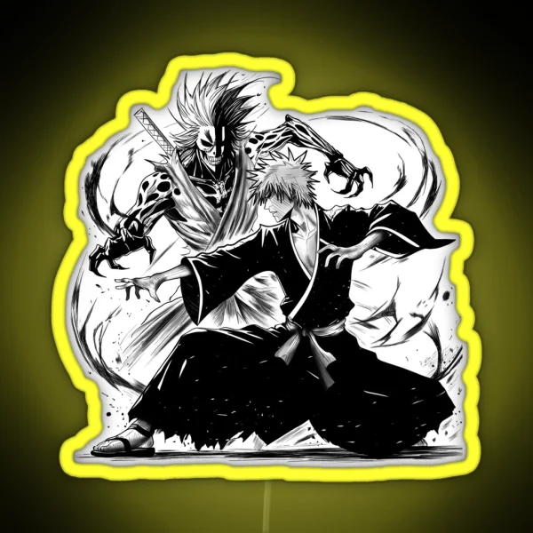 Ichigo Kurosaki RGB Neon Sign