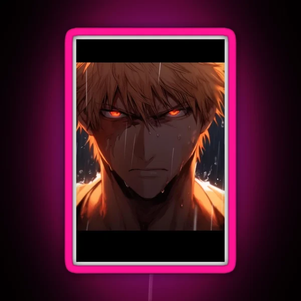Ichigo My Work RGB Neon Sign