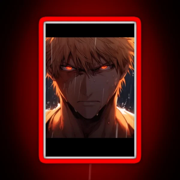 Ichigo My Work RGB Neon Sign