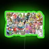 Iconic Spongebob Characters RGB Neon Sign - Image 4