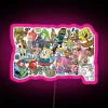 Iconic Spongebob Characters RGB Neon Sign - Image 6