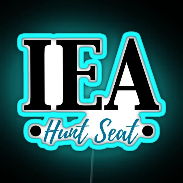 IEA Hunt Seat RGB Neon Sign