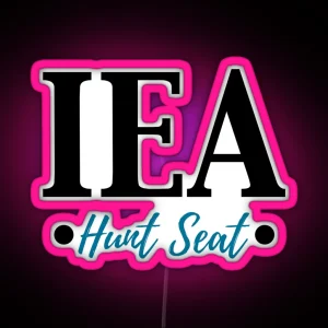 IEA Hunt Seat RGB Neon Sign