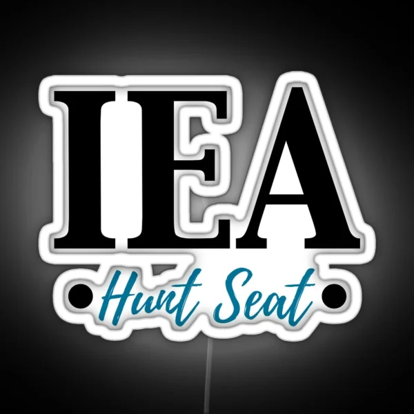 IEA Hunt Seat RGB Neon Sign