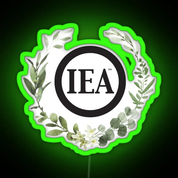 IEA Wreath 2 RGB Neon Sign