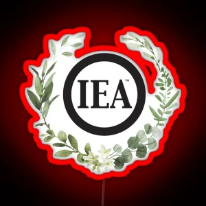 IEA Wreath 2 RGB Neon Sign