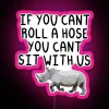 If You Cant Roll A Hose You Cant Sit With Us RGB Neon Sign - Image 6
