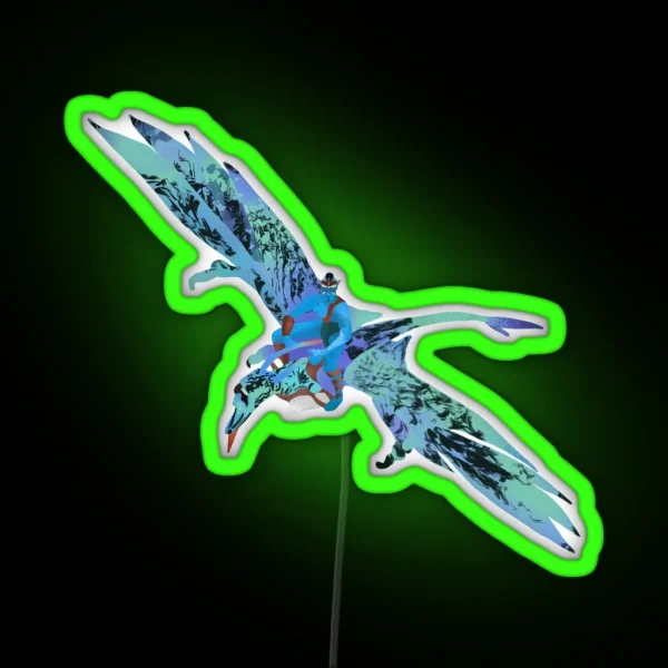 Ikran Flight RGB Neon Sign