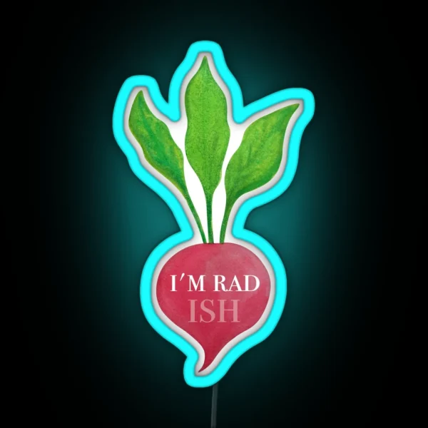 Im Radish RGB Neon Sign