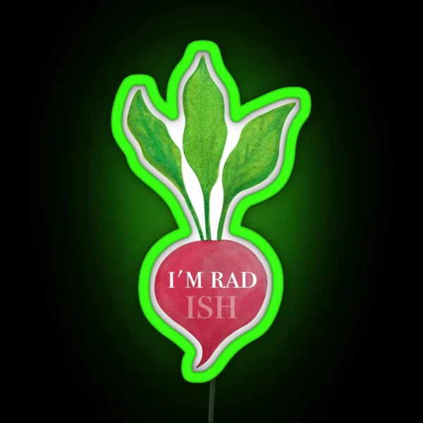 Im Radish RGB Neon Sign