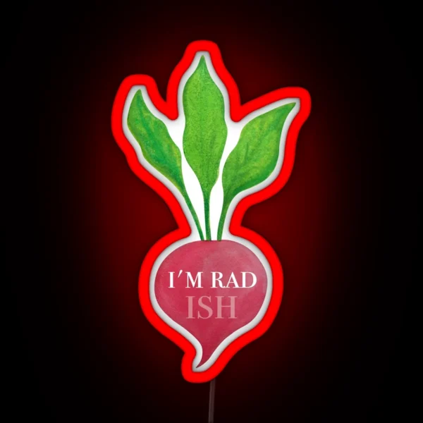 Im Radish RGB Neon Sign