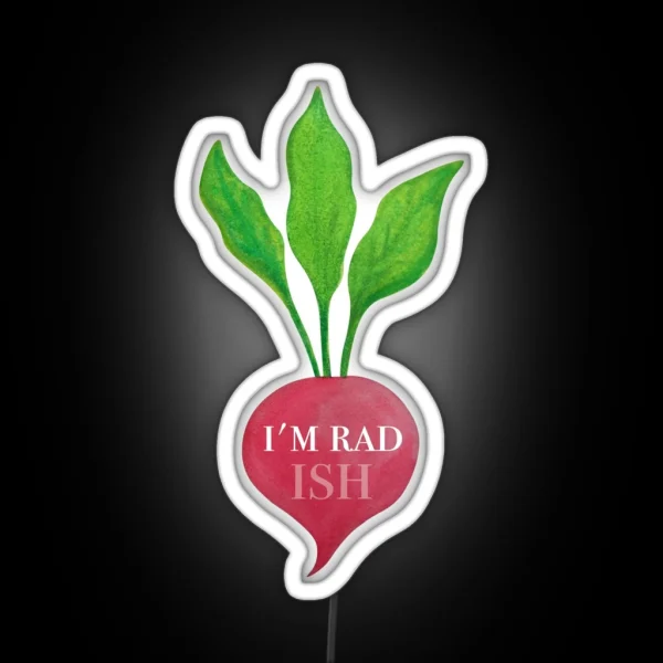 Im Radish RGB Neon Sign