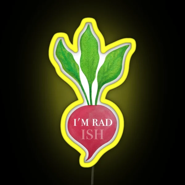 Im Radish RGB Neon Sign